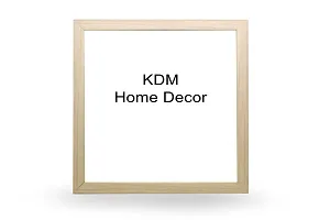 KDM HOME DECOR Photo Frames 2=6x8 inch set 2 Natural Wood Color Table Top/Wall Hanging Stick 0.5 Inch-thumb2