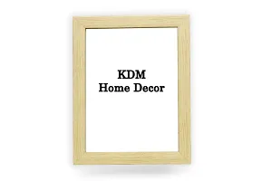 KDM Home Decor Photo Frames 2=8x10 inch set 2 Natural Wood Color Table Top/Wall Hanging-thumb1