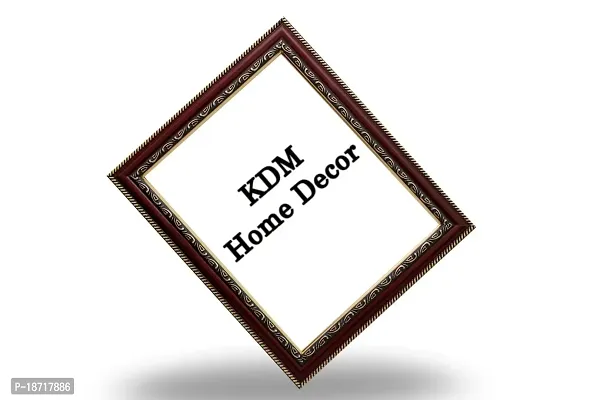 KDM HOME DECOR Photo frame 3.5x5 inch (postcard size) set of 2 Maroon Color Table Top/Wall Decoration Hanging-thumb2