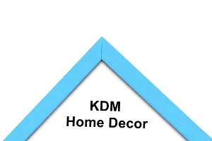 KDM HOME DECOR Photo frame 4x6 Inch Set of 2 Cyan/Sky Blue Color flexible Glass  Synthetic Wood Modern Photo Frames for Table To/Wall Hanging Stick-thumb2