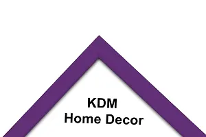 KDM HOME DECOR Photo frame 4x6 Inch Set of 2 Purple Color flexible Glass  Synthetic Wood Modern Photo Frames for Table To/Wall Hanging Stick-thumb2