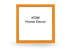 KDM HOME DECOR Photo Frames 2=6x8 inch set 2 Orange Color Table Top/Wall Hanging-thumb2