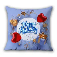 AWANI TRENDS Happy Birthday to You Gift for Girls | Gift for Birthday | Birthday Combo Gift Pack - Cushion (12 * 12 Inch)| Ceramic Mug (320 ml) Happy Birthday Quoted Sash (Pack of 3)-thumb1