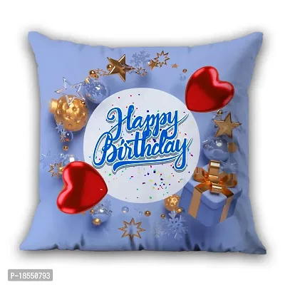 AWANI TRENDS Happy Birthday to You Gift for Girls | Gift for Birthday | Birthday Combo Gift Pack - Cushion (12 * 12 Inch)| Ceramic Mug (320 ml) Happy Birthday Quoted Sash (Pack of 3)-thumb2