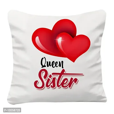 AWANI TRENDS Happy Marriage Anniversary Printed Cushion Cover with Microfiber Filler (12 * 12 Inch) | Love Gift for Valentine's Day or Birthday | Unique Wedding Gift for DII and Jiju (Pack of 2)-thumb2