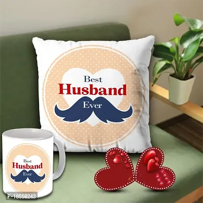 AWANI TRENDS Surprise Gift for Birthday or Valentine's Day | Gift Set for Best Husband Ever Husband/Him/He/Men |Romantic Gift Pack | Love Gift Pack (Pack of 3)