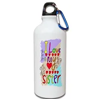 AWANI TRENDS I Love Sister - Sipper/Water Bottle | Cushion (12 * 12 Inch) |Greeting Card and Keychain - Best Gift for Sister/Behen on Rakhi/Rakshabandhan/Birthday/Anniversary/Special Day-thumb2