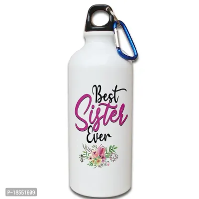 AWANI TRENDS Gift for Sister, Birthday Gift for Sister, Best Sister Ever Printed Cushion (12 * 12 Inch) with Sipper/Water Bottle, Greeting Card and Keychain Gift for Sister on Birthday, Rakhi-thumb3