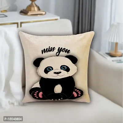 AWANI TRENDS Valentine Day Gift for Girlfriend Wife Husband Boyfriend Mom dad Birthday Gift Anniversarry Gift New Year Gift Cushion Cover (16x16 inch) with Vacume Pack Filler45-thumb0