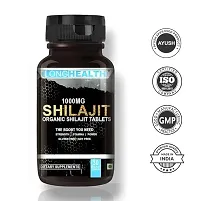 LongHealth Shilajit Pure Himalayan Organic Shilajit Capsules - Natural Shilajit Rich in 85+ Trace Minerals Complex  Fulvic Acid, Gold Grade Himalayan Pure Shilajit for Energy, 30 Tablets-thumb3