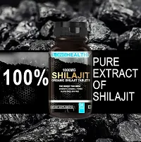 LongHealth Shilajit Pure Himalayan Organic Shilajit Capsules - Natural Shilajit Rich in 85+ Trace Minerals Complex  Fulvic Acid, Gold Grade Himalayan Pure Shilajit for Energy, 30 Tablets-thumb4