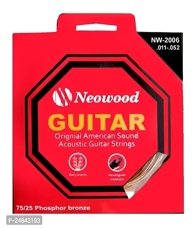 Neowood (NW-2006) Acoustic Guitar Strings set. (011 - .052).-thumb0