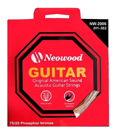 Neowood (NW-2006) Acoustic Guitar Strings set. (011 - .052).