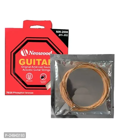 Neowood (NW-2006) Acoustic Guitar Strings set. (011 - .052).-thumb4