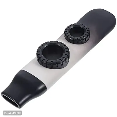 Neowood Double Hole Kazoo Musical Instrument (Gray gradient)-thumb0