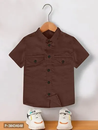 Cute Cotton Blend Shirts for Kids-thumb0