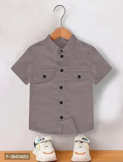 Cute Cotton Blend Shirts for Kids-thumb0