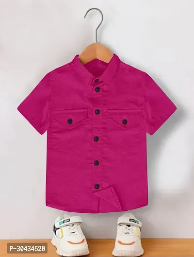 Cute Cotton Blend Shirts for Kids-thumb0