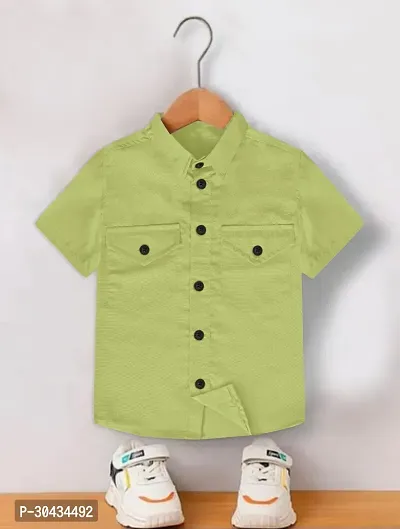 Cute Cotton Blend Shirts for Kids-thumb0