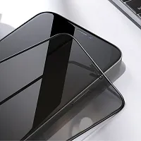 Yatch Tempered Glass Guard for iPhone 15   IPHONE 15PRO , Privacy Screen Protector Anti Spy Dark Tempered Glass Screen Protection  (Pack of 1)-thumb1