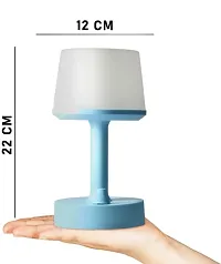 AASMA 5V DC LED Table Lamp - 4 Color Changing,Solar Rechargeable Battery, Night Lamp (Multicolor)-thumb3
