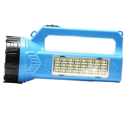 Rock light RL-341S Solar Rechargeable Led Torch (Multicolor)