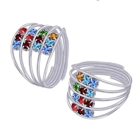 Fashionable Shimmering Latest Women Toe Rings TR078