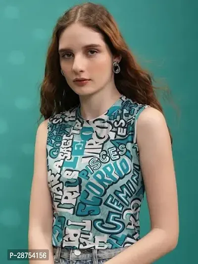 Stylish Multicoloured Cotton  Top For Women