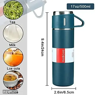 Modern Stainless Steel Thermos  Flasks, Pack of 1-Assorted-thumb2