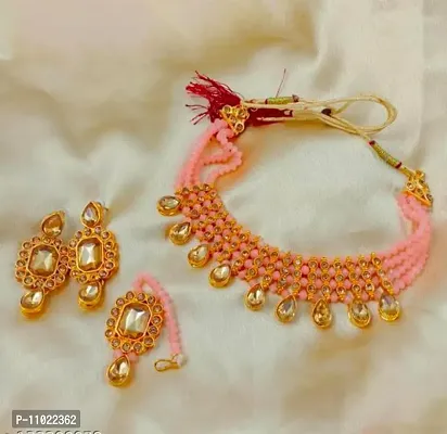 Elegant Kundan Choker Set For Women-thumb0