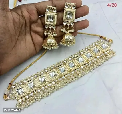 Elegant Min Moti Choker Set For Women