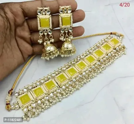 Elegant Min Moti Choker Set For Women