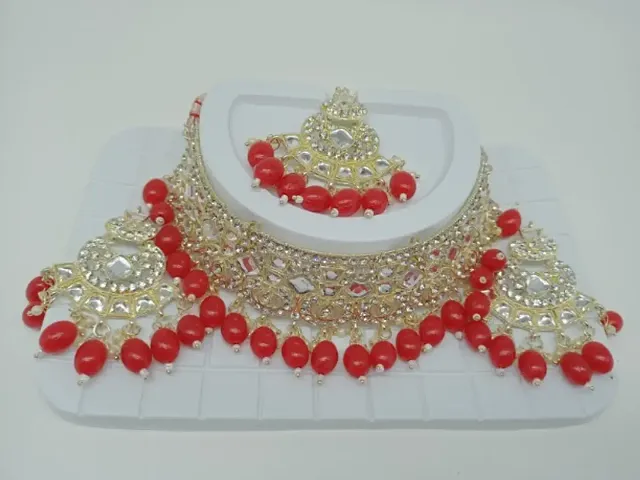 Fancy Alloy Beads Jewellery Sets For Women