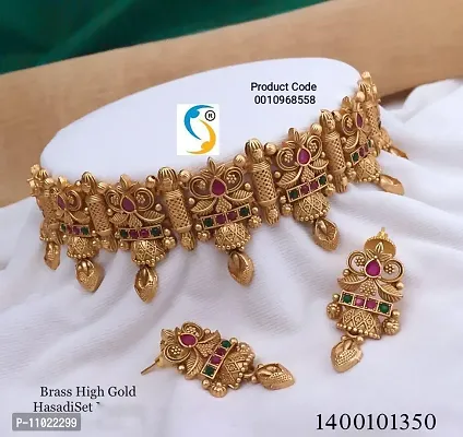 Rajwadi Choker Set For Women