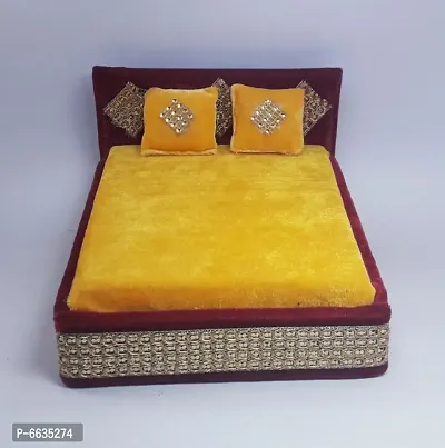 Handicraft Thakur ji Bed/ Laddu Gopal ji Bed-thumb0