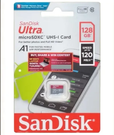 128gb Micro Sd Card Class 10 Ultor