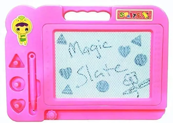 KIDS: COLOUR KIT, WRITING MAGIC SLATE, ABCD MAGNETIC ALPHABETS & MOBILE PHONE