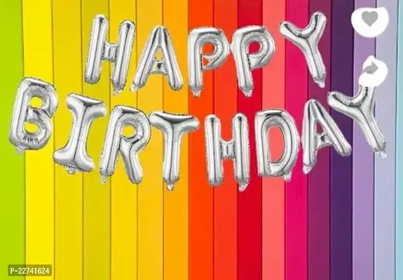 Happy Birthday Foil Balloon Colour-thumb0