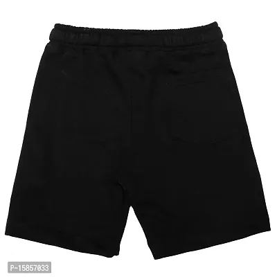 Marvel Boys' Regular Fit Shorts (DMASR009.2_Black_4-5 Years)-thumb2