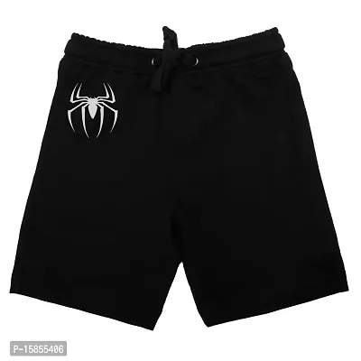 Marvel Boys' Regular Fit Shorts (DSMSR016.2_11-12Y) Black-thumb0