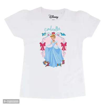 Disney Princess by Wear Your Mind Girls T-Shirt-thumb0