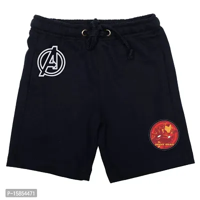 Marvel Baby Boys' Regular Fit Shorts (DMASR005.3_Navy_1-2 Years)