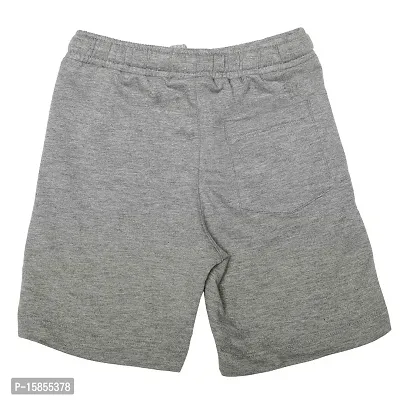 Marvel Boys' Regular Fit Shorts (DMASR008.4_Grey_4-5 Years)-thumb2