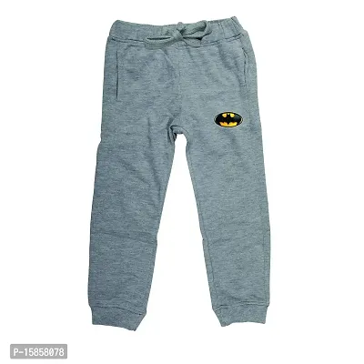 Batman Kid's Regular Joggers (WB.BM.KJ003.4_13-14Y_Grey-thumb0