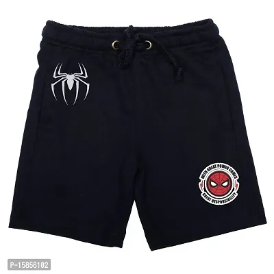 Marvel Boys' Regular Fit Shorts (DSMSR005.3_11-12Y) Navy