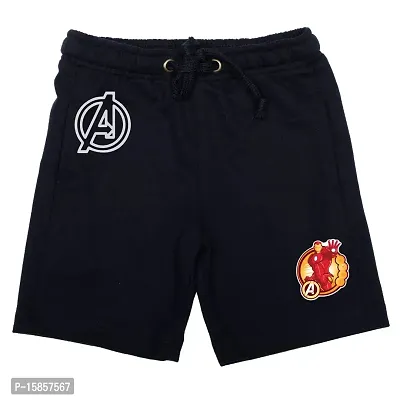 Marvel Baby Boys' Regular Fit Shorts (DMASR013.3_Navy_1-2 Years)-thumb0