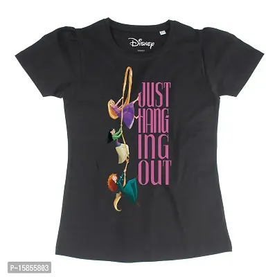 Disney Princess Girl's Regular T-Shirt-thumb0