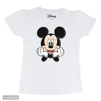 Mickey Mouse Family by Wear Your Mind Girls T-Shirt