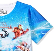Marvel Avengers by Wear Your Mind Boy's Regular fit T-Shirt-thumb2