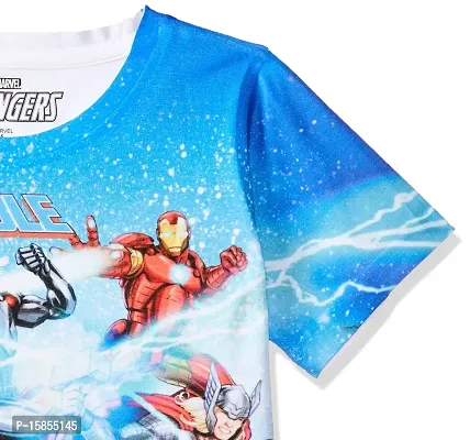 Marvel Avengers by Wear Your Mind Boy's Regular fit T-Shirt-thumb3